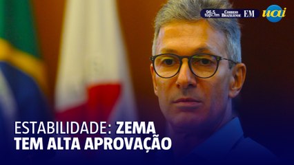 Zema é aprovado por 64% dos mineiros