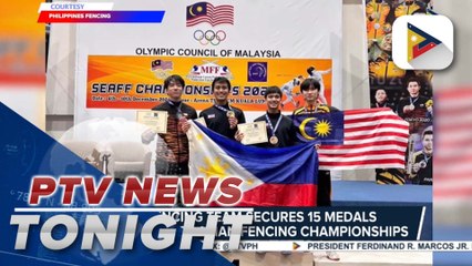 PH fencing team secures 15 medals at Southeast-Asian fencing championship