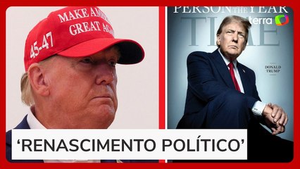 Donald Trump é eleito a ‘Pessoa do Ano’ pela revista Time