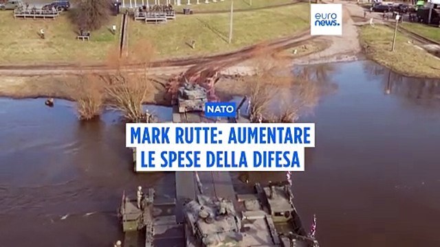 Nato, Rutte chiede sacrifici ai cittadini europei per aumentare la spesa per la Difesa