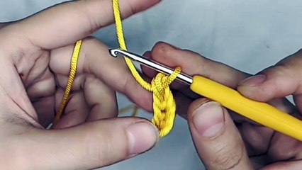 Crochet fishtail Braid Chain