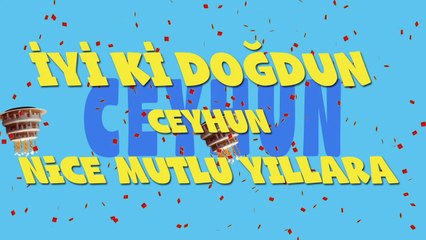 İyi ki doğdun CEYHUN - İsme Özel Ankara Havası Doğum Günü Şarkısı (FULL VERSİYON) (REKLAMSIZ)