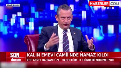 Özgür Özel'den anlaşılmayan Emevi Cami sözleri: Bu namaz o namaz değil