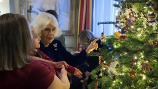 Queen Camilla turns her home into a Christmas grotto