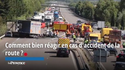 Comment bien réagir en cas d’accident de la route ?