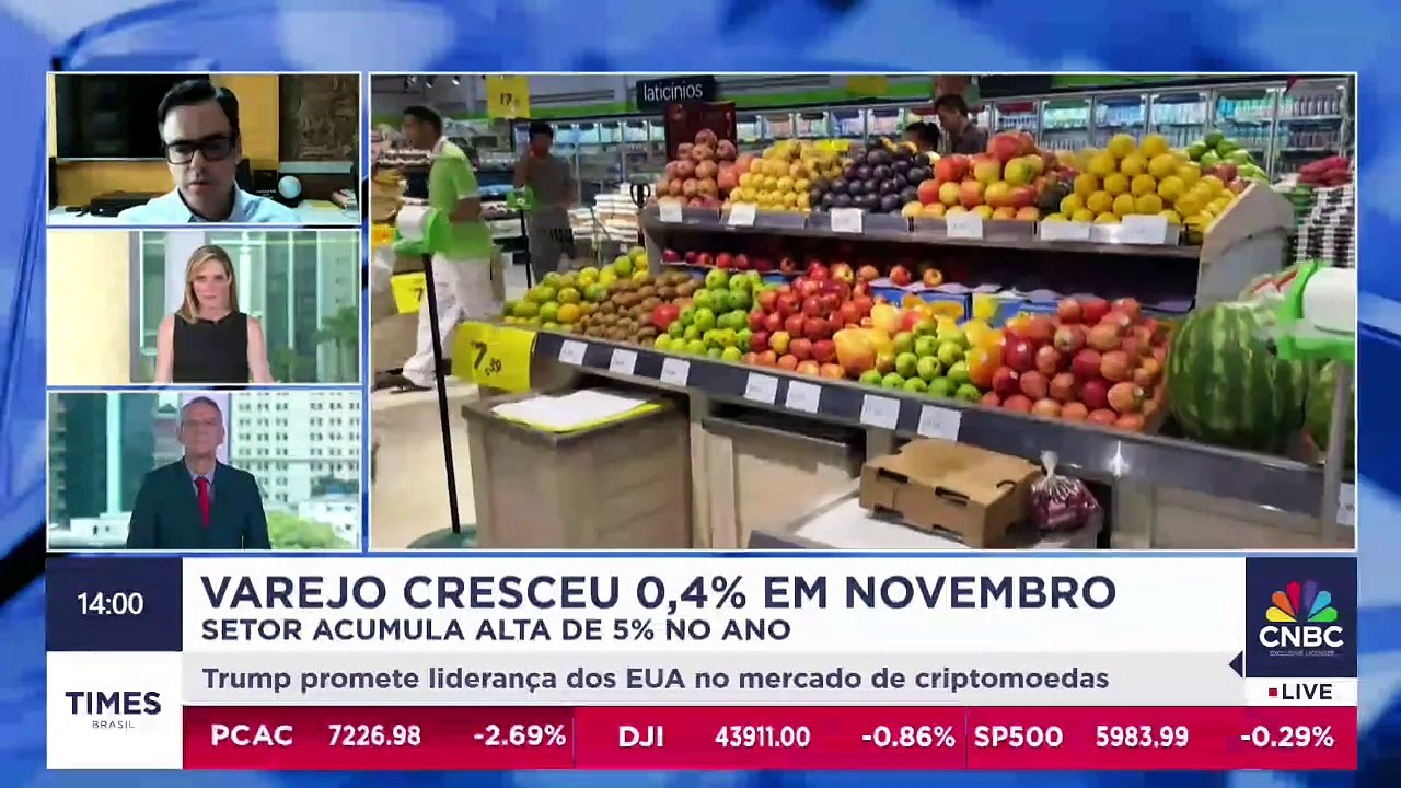 Professor de economia avalia crescimento de 5% nas vendas do varejo em 2024: "Demanda em alta"