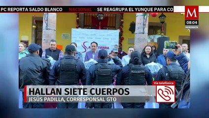 Hallan siete cuerpos en camioneta abandonada en Salvatierra, Guanajuato; estaban en bolsas negras