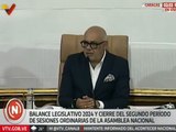 Jorge Rodríguez: Nadie puede negar que los diputados y diputadas rescataron el Poder Legislativo