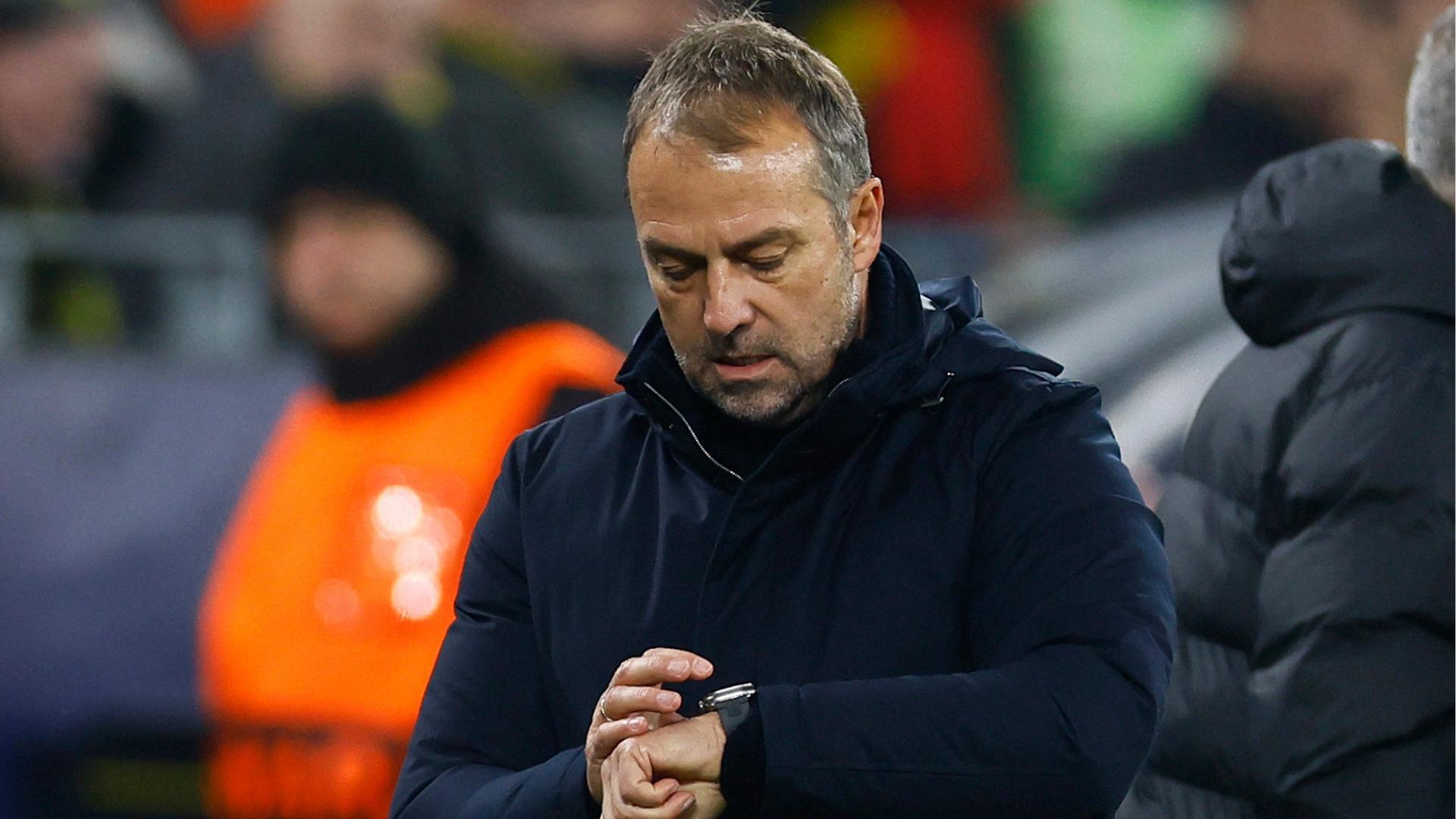'I said nothing!' - Flick pleads innocence after receiving red card