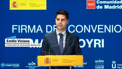 Consejero de Educación de la Comunidad de Madrid: "Este convenio es una cacicada, es un chantaje"