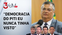 Flávio Dino rebate críticas sobre decisões do Judiciário; Trindade, Segré, Piperno e Ghani analisam