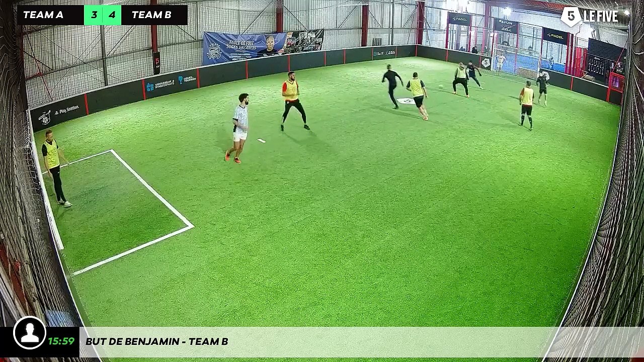 But de Benjamin - Team B