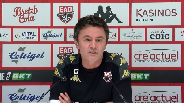 SC Bastia - EAG : le point presse de Sylvain Ripoll