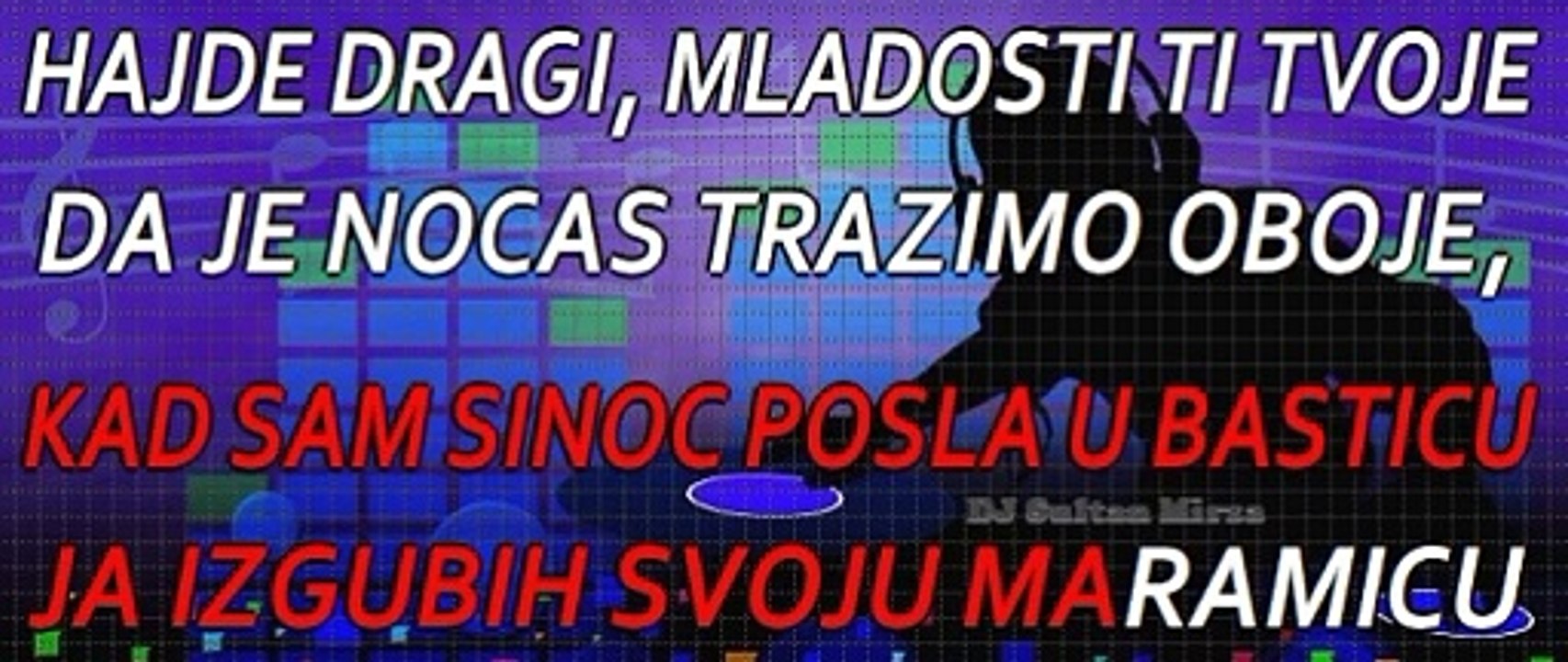 Mara mara maramica - Gordana Lazarević (uživo karaoke)