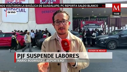 Poder Judicial Federal en Edomex suspende labores ante reducción presupuestal