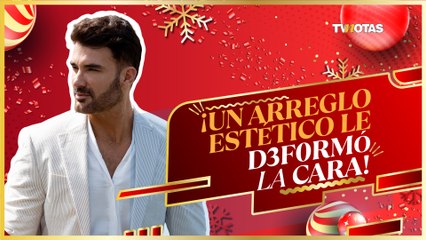 ¡A Mauricio Mejía le deformaron la cara en un procedimiento estético!