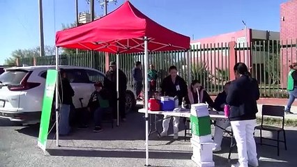 Realizan jornada de vacunación contra la influenza en Castaños