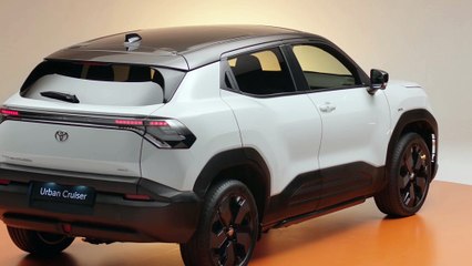 Le SUV compact électrique Toyota Urban Cruiser se distingue par un design robuste