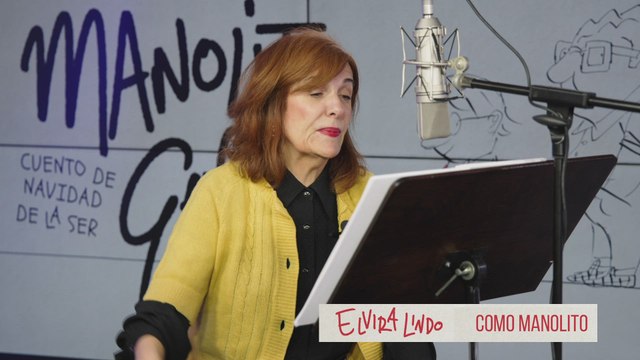 Elvira Lindo: el 'making off' del Cuento de Navidad, como Manolito Gafotas