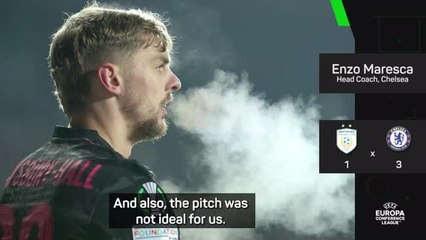 Maresca salutes Chelsea win in testing conditions