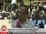 Caraqueños aseguran que asistirán a la juramentación del presidente Nicolás Maduro el próximo 10-E