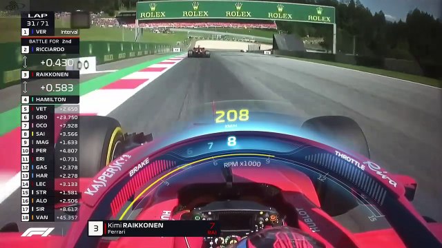 F1 2018_Manche 9_Eyetime Grosser Preis von Österreich_Course (en français - RMC - France) [RaceFan96]