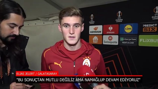 Galatasaray'da Jelert: 3 puanı istedik ama olmadı
