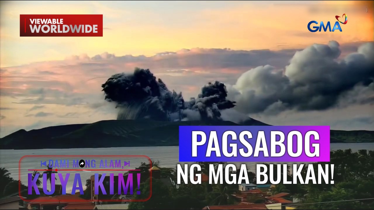Ano nga ba ang dapat gawin 'pag sumabog ang bulkan? | Dami Mong Alam, Kuya Kim!