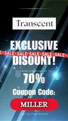 Transcent Sitewide Code!