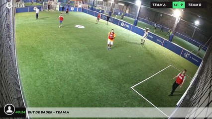 But de Bader - Team A