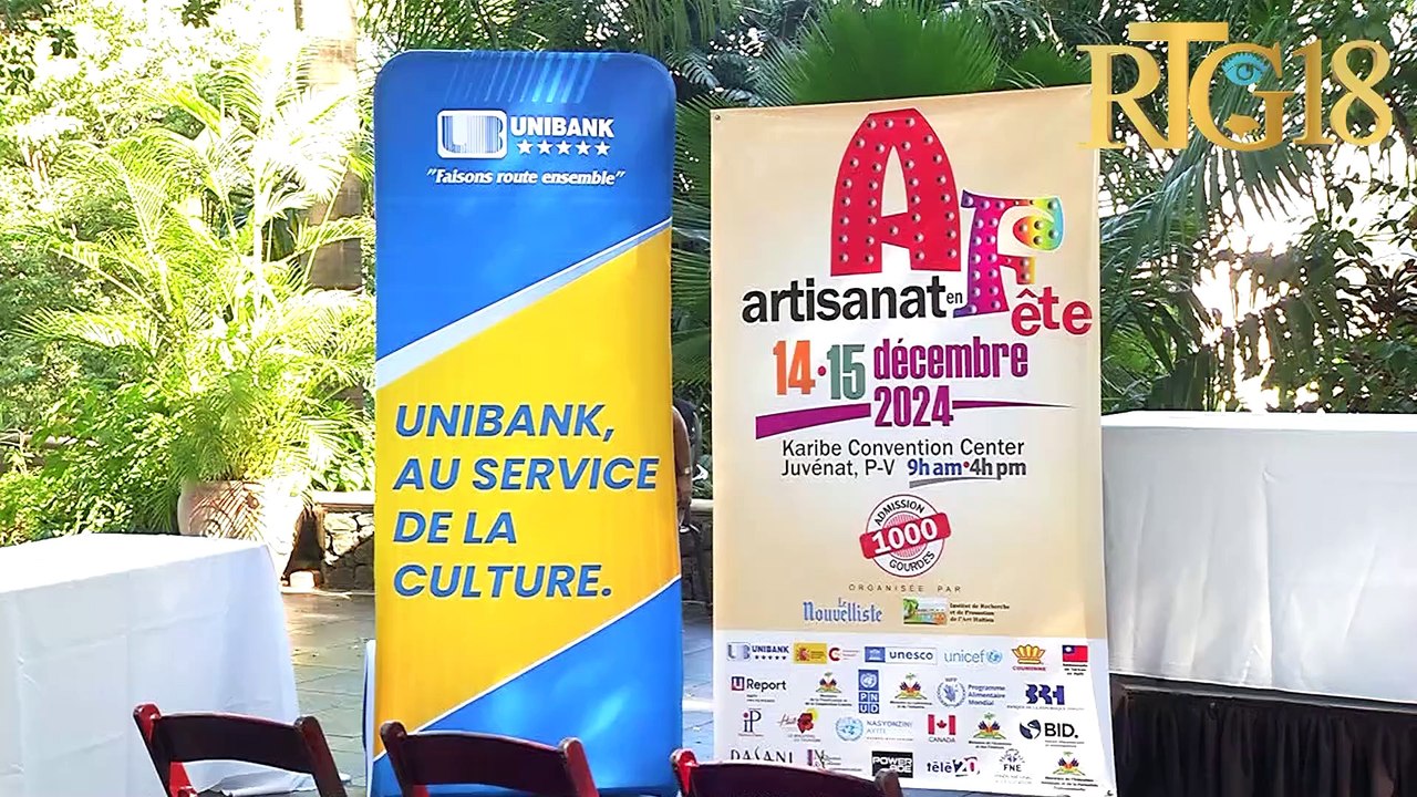 UNIBANK.- Lansman 18èm edisyon Foire Artisanat en fête nan Karibe C.C 14 ,15 Dec 2024