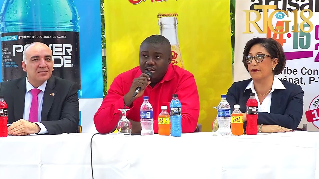 Ministère Tourisme.- Lansman 18èm edisyon Foire Artisanat en fête nan Karibe C.C 14 ,15 Dec 2024