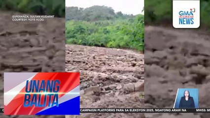 117 pamilya, apektado ng flash flood at landslide sa Brgy. Pamantingan | Unang Balita