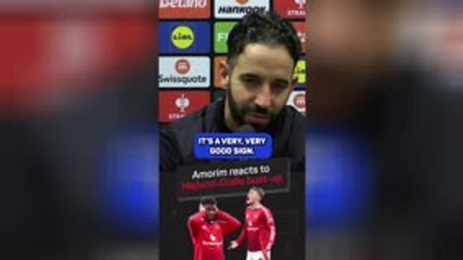 Amorim on Hojlund-Diallo BUST-UP!