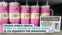 Estados Unidos ordena retirar 2.6 millones de termos Stanley de los anaqueles por quemaduras