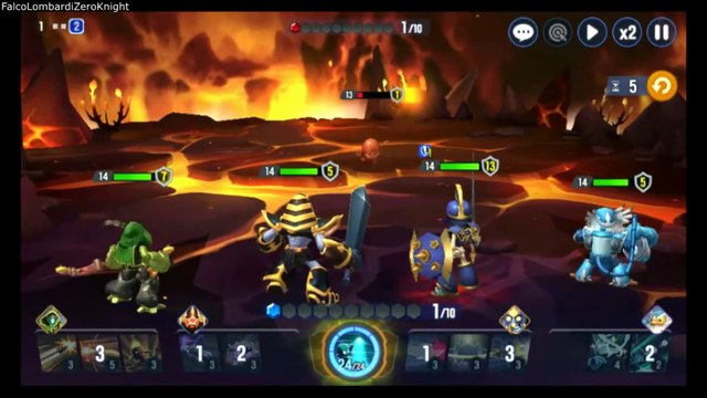 Skylanders Ring of Heroes 2.0 (Walkthrough FR) épisode 3: Volcan infernal