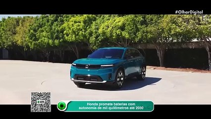 Honda promete baterias com autonomia de mil quilômetros até 2030