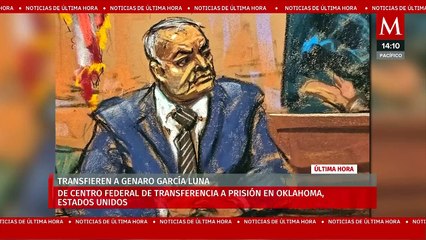 Genaro García Luna trasladado al Centro Federal de Traslados en Oklahoma