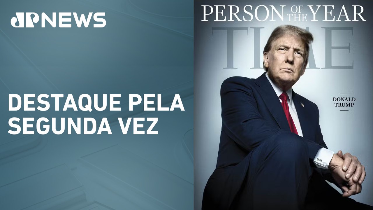 Revista norte-americana Time escolhe Donald Trump como personalidade do ano
