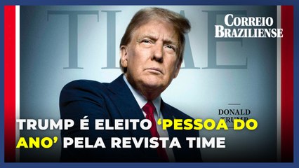 Trump é eleito 'pessoa do ano' pela revista Time pela segunda vez