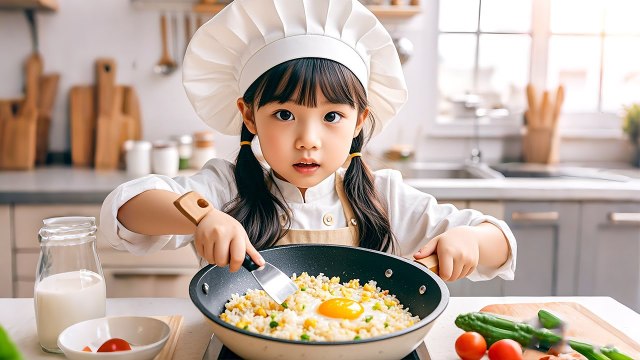 7-year-old girl is reincarnated as a chef ，saves a bankrupt restaurant with a bowl of fried rice!