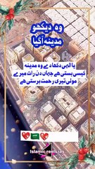 جب مسجد نبوی ﷺ کے مینار نظر آئے اللّه کی رحمت کے آثار نظر آئے   #islam #islamicreels_ias #madina #makkah  #viral #virareels #trendingreels #trendingvideos #instgaram #instagramreels #facebook #facebookreels #fypシ #fyp #instalike #like #share #follow #thur