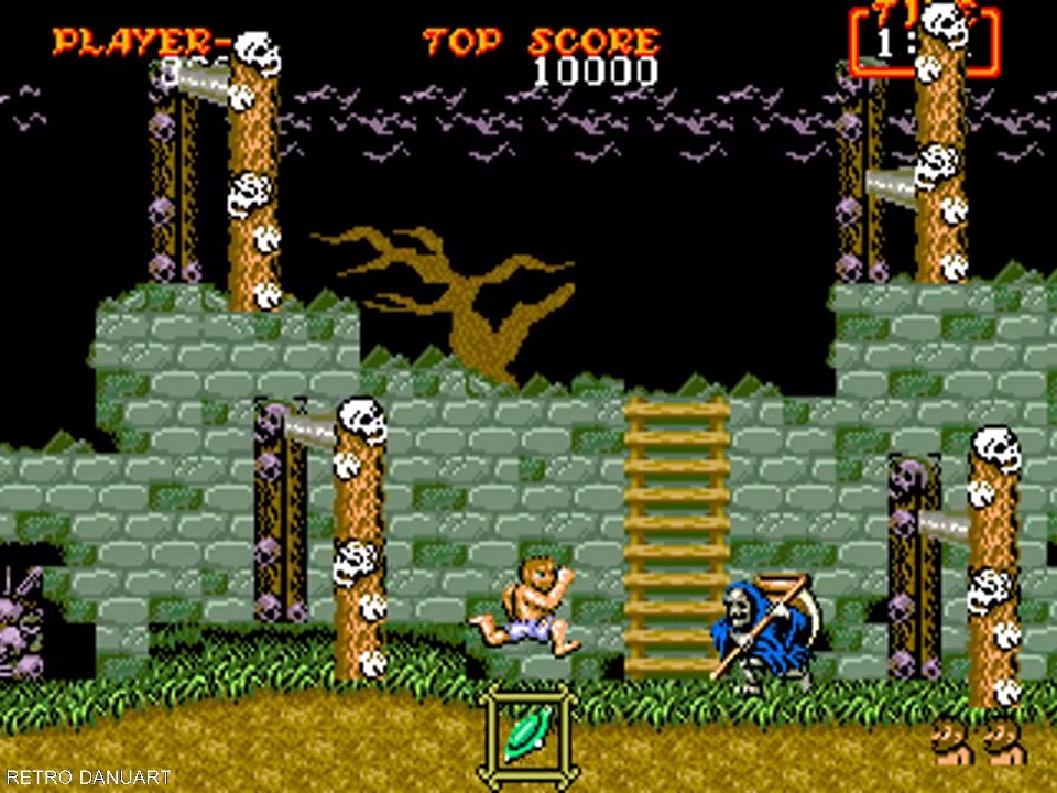 Daimakaimura (Ghouls 'n Ghosts) – SEGA Mega Drive – Version Japonaise Originale – G-4013
