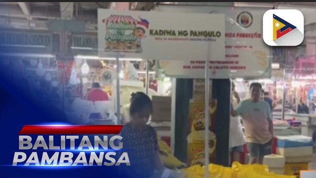 Rice for All Program sa Pasay City Public Market, patuloy; P40/KG na bigas, pinipilahan ng mga mamimili