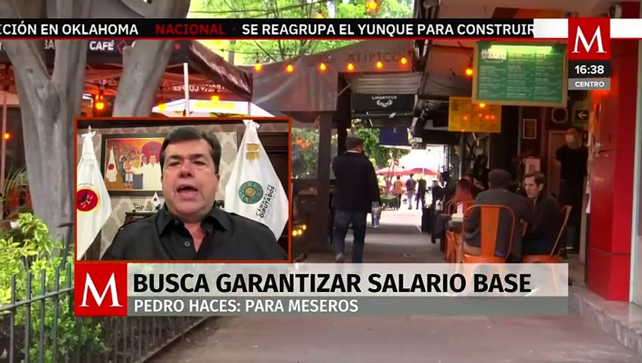 Salario base a "propineros"; Pedro Haces presenta iniciativa de reforma a la Ley del Trabajo