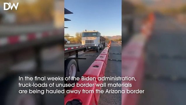 HOLY SHLIT Biden is selling half-a-mile worth of wall materials EACH DAY for as little as FIVE -DOLLARS- per section, rushing to sell EVERYTHING before Trump gets in