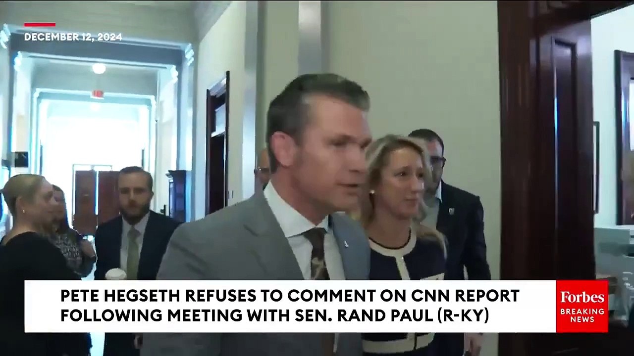 'PETE HEGSETH- “I don’t feel the need to respond to CNN.”🔥