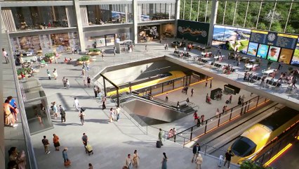 Discover the Future of Travel: High-Speed Rail Concept 🚄