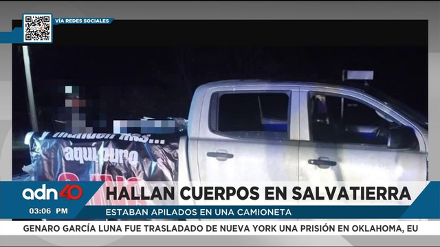 Hallazgo macabro: Abandonan camioneta con cuerpos desmembrados en Salvatierra, Guanajuato