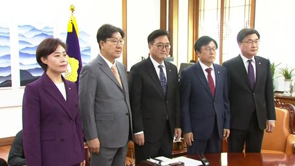권성동, 우원식 의장 예방…'탄핵 표결 D-1' 논의 관심 / YTN